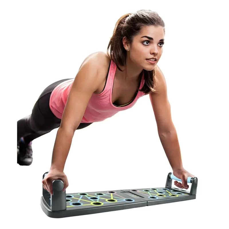 Body Muscle Training Foldable Push Up Board Home Fitness Equipment push up stand board